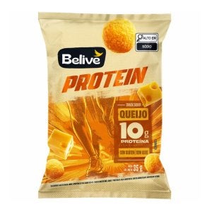 Snack Proteico Sabor Queijo Sem Glúten e Sem Lactose Belive 35g