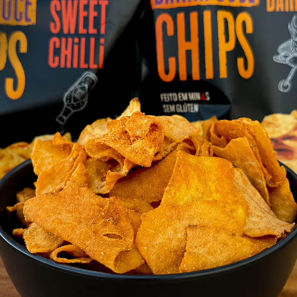 Batata-Doce Chips Sabor Sweet Chilli Belive 50g - Imagem 3