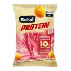 Snack Proteico Sabor Presunto Sem Glúten e Sem Lactose Belive 35g