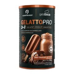 Gelatto Pro Sabor Chocolate com Avelã Monster Body 500g